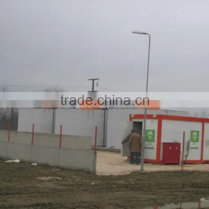PUXIN 700 Cubic Metre Soft Dome Biogas Plant for Swine Manure Treatment thumbnail-3