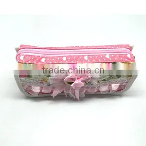 Polyester Pencil Bag Wholesale Fabric Stationery Set thumbnail-4