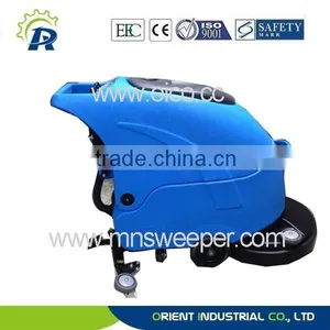 High Efficient Hand Push Battery Use Marble Automatic Floor Scrubber With Germany Technology Imported thumbnail-1