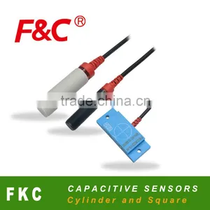 FKC Series Liquid Level Sensing, Non-metal Sensing, Cylinder and Square Shape Capacitive Proximity Sensors Switches thumbnail-1