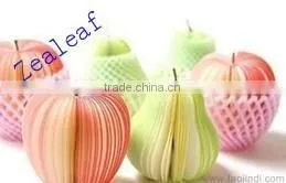 Multycolor Sticky Notes Set Memo Pad Hot Selling Promotional Fruit Shaped Sticky Notes thumbnail-1