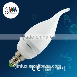 China Factory 3w AC220 E14 CA37 Led Candle Bulb thumbnail-1