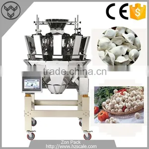 10-500g Frozen Food 10 Heads Multihead Weigher Chicken Wing Weighing Scale thumbnail-3