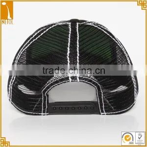 6 Panel Structured Adult Group Custom Mesh Trucker Caps thumbnail-3