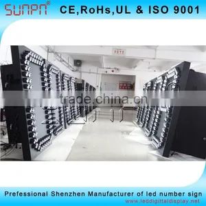 Iran 45Inch White Color 88:88 and 88:88:88 Time and Temp Led Sign and Digitals Time Clock thumbnail-5