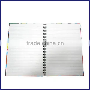 College Ruled A4 Hardcover Spiral Bound Composition Notebook thumbnail-5