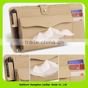 1500 CD Set Car CD Bag Car Tissue Boxes Leather Multifunction Car Sun Visor thumbnail-4