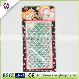 Gem Shape Cell Phone Decorative Crystal Strass Sticker thumbnail-1