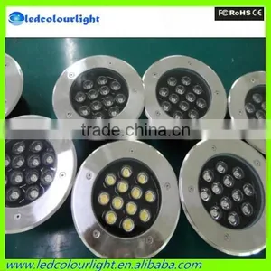 RGB DMX Control 18w Led Underground Light/IP68 Stainless Led Underground Light thumbnail-3