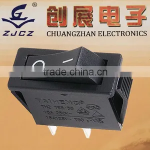Electrical T85 Miniature Rocker Switch,6A 250V 10A 125V COPPER PINS Rocker Switch thumbnail-1