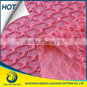 Wholesale Fabric Fashion Dresses Knit Polyester Tricot Mesh Fabric thumbnail-2