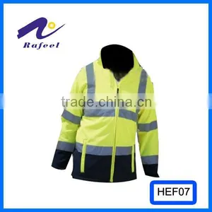 Hi-vis Two Tone Bomber Jacket Wholesale thumbnail-1