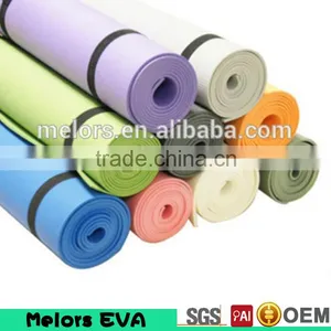 Eco Friendly Melors Easy to Carry Outdoor Gym Wide Yoga Mat 10mm, Custom Printed Tpe Yoga Mat thumbnail-1