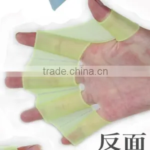 High Quality Silicone Swimming Hand Webbed , Swimming Hand Flippers , Silicone Water Gear Paddles thumbnail-2