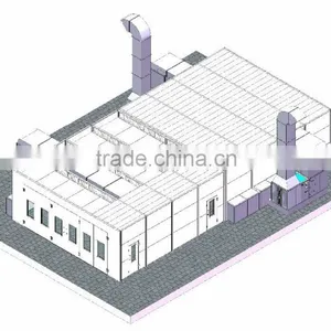 JF Car Repairing Equipment Bakery Ovens for Sale Painting Line thumbnail-2