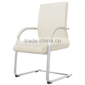 2016 Modern Elegant White Dining Chair With PVC, Chromed Leg for Dining Room Furniture Restuarant Furniture thumbnail-1