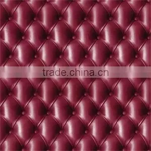 2015 New Design Modern Leather Effect Soft PVC 3D Wallpaper thumbnail-1
