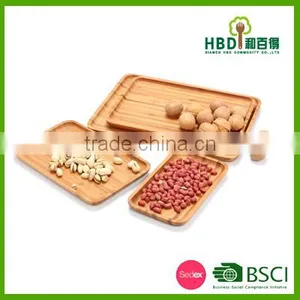 China Suppliers Bamboo Wooden Food Plate,home Decoration Rectangle Dinner Plate,hotel Used Dinner Plates Wholesale thumbnail-3