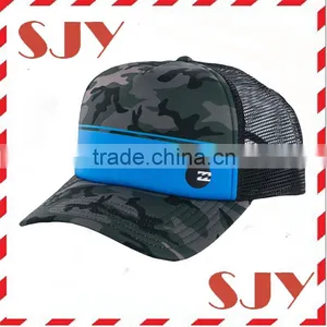 Custom Trucker Hat Screen Printing Camo Mens Fashion Caps thumbnail-1