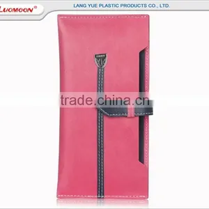 Universal Carrying 2 Two Dual Double Phones Cell/mobile Phones Leather Case Cover Bag Purse Pouch New Product 2016 thumbnail-5