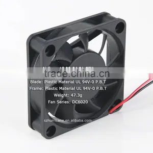 60mm 6020 12 Volt dc Fan thumbnail-1