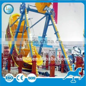 China Supplier Kids Playground Swing Rides Amusement Park Mini Pirate Ship Rides for Sale thumbnail-1