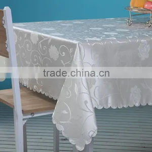 1PC Cheap Damask Polyester Table Cloth Jacquard thumbnail-1