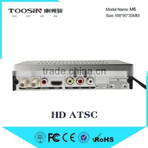 China Supplier for Mexico Canada USA Korean Traditonal STB MSD7802 RECEIVER ATSC TV Tuner thumbnail-4