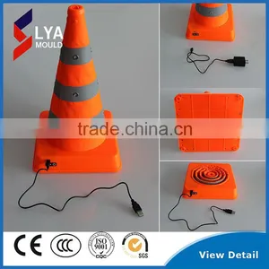 LED Collapsible Cone Led Traffic Cone thumbnail-1