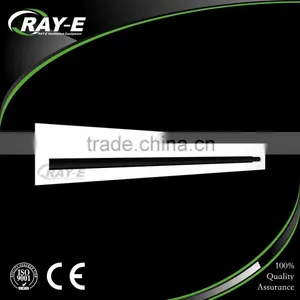 Aluminum Adjustable Ceiling and Floor Vent Grille HVAC System Ventilating Linear Slot Diffuser thumbnail-1