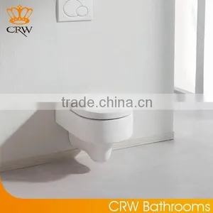 CRW HTC3538 Ceramic Wall Hung Toilet thumbnail-1