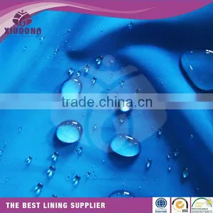 170T 190t 210t Polyester Taffeta Dyed Waterproof Luggage Lining Fabric thumbnail-1