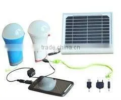 5W 2PCS Solar Portable Led Home Light,solar Camping and Emergency Lantern(CE, RoHS & FCC, 2PCS Light 8hrs) thumbnail-1