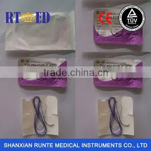 Surgical Suture PGA, Absorbable Suture, Surgical Suture thumbnail-3