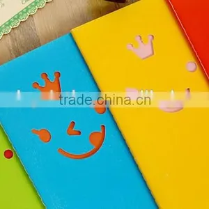 Die Cut Cover Paper Notebook/2016 Promotional Notepad thumbnail-4
