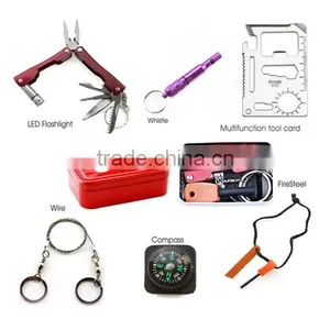 Outdoor Travel Portable SOS Emergency Equipment Survival Emergency Kits thumbnail-2