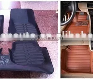 PVC Environmental Material Factory Outlet Car Mat With Carpet thumbnail-3