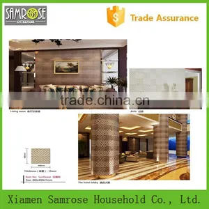 Hot Selling China Home Decor Wholesale Environmental 3d Flower Wall Panel thumbnail-1