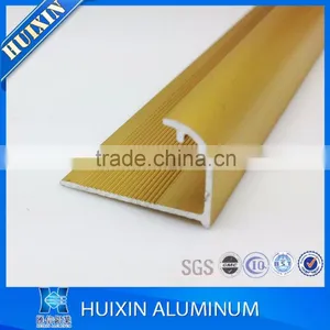 High Quality Round Edge Open Type Aluminum Stair Nose Trim thumbnail-3