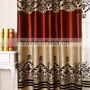 Customized Window Curtain Fabric Fire Retardant Blackout Fabric for Bedroom thumbnail-3