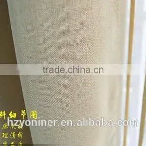 2015 Hot Sale 018 Linen Like Curtain Fabric ; Made up Curatin in Hotel or Home thumbnail-2