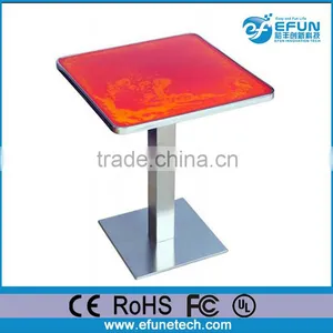 Rechargeable Battery Led Art Liquid Bar Table Top,interactive Liquid Lighted Bar Table thumbnail-2