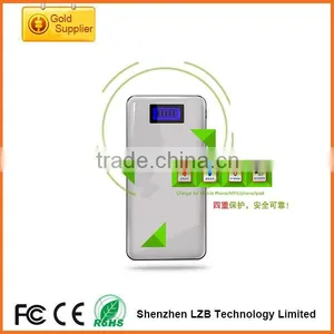 12000mAh Newest Ultra Slim Li-polymer Power Bank , Universal Portable Ultra Thin Battery Bank Recharger thumbnail-1
