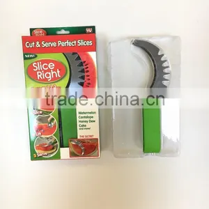 Newest Mould Stainless Steel Watermelon Slicer Cutter Corer as Seen on TV thumbnail-4