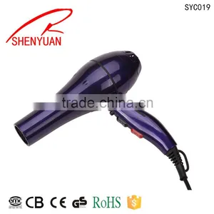 New Pro AC Motor Hair Dryer & Accessories With Cool Shot Button Ionic Function Lady Salon Tools thumbnail-1