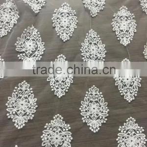 Latest Design of Garment Embroidery Fabric thumbnail-1