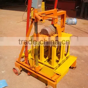 Shengya Manual Mobile QMR2-45 Baking-free Laying Egg Block Machines China Product thumbnail-4