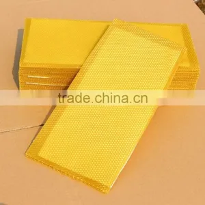 Cell Szie 5.3mm 100% Purity Natural Beeswax Comb Foundation Sheet thumbnail-3