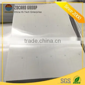 Different Layout 13.56Mhz RFID Prelam Inlay Sheet for Card Production thumbnail-3