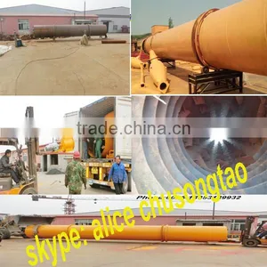 Small Sawdust Rotary Drum Dryer , Dryers for Sawdust for Pellets thumbnail-1